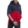 Adidas Essentials Colorblock Fleece Full-Zip Hoodie - Legend Ink/Scarlet