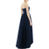 Alfred Sung Strapless High-Low Maxi Dress - Midnight