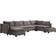 Lilola Home Sectional With USB Storage Sofa 157"