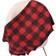 Dreamscene Check Polar Fleece Couverture Rouge (150x120cm)