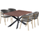 The Range Atarah Duke LUX Dining Set 90x160cm 5pcs