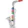 Bontempi Saxophone with 8 Coloured Keys Notes