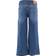 Levi's Kid's Lvg Cropped Wide Leg Jeans - Blue