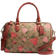 Coach Rowan Satchel In Signature Canvas With Wild Strawberry Print - Gold/Khaki Multi