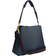 Coach Willow Shoulder Bag In Colorblock - Brass/Denim