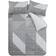 Catherine Lansfield Larsson Geo Duvet Cover White, Grey (230x220cm)