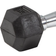 Master Fitness Rubber Chrome Hex Dumbbell 1kg