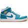 NIKE Air Jordan 1 Mid M - Aquatone/Celestial Gold/White