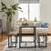 SoBuy Modern Industrial Bordgruppe 58x110cm 3stk