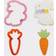 Decora Rabbit and Carrot Utstickare