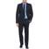 Perry Ellis Slim Fit Performance Tech Suit Jacket - Dark Sapphire