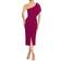 Dress The Population Tiffany Dress - Dark Magenta