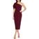 Dress The Population Tiffany Dress - Burgundy