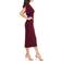 Dress The Population Tiffany Dress - Burgundy