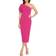 Dress The Population Tiffany Dress - Bright Fuchsia