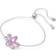 Swarovski Gema Bracelet - Silver/Pink