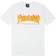 Thrasher Flame Kids T-Shirt white