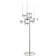 ferm LIVING Floor Stand Chrome Lysestage