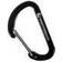 Ticket To The Moon Pack Of Aluminium Accessory Carabiners Black Karabinhage