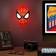 Paladone Spiderman Mask Natlampe