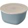 Koziol Bol/bol Mélangeur À Couvercle Connect 4 l Nature Ash Grey Bol 24.7cm