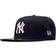 New Era 9fifty York Yankees Cooperstown Snapback Cap Navy M/L 58-62 NAVY