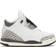 NIKE Air Jordan 3 Retro Hide N' Sneak' TD - White/Black/Iron/Light Ash Grey/Sail/Cement Grey