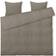 Juna Bæk & Bølge Duvet Cover Beige, Black (220x200cm)