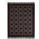 Lexington Graphic Recycled Blankets Brown