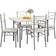 Casaria Compact Modern Bordgruppe 70x110cm 5stk