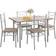 Casaria Compact Modern Bordgruppe 70x110cm 5stk