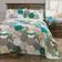 Lush Decor Briley Täcke Turkos (274.32x233.68cm)
