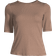 Casall Rib Tee Brun
