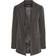 Pieces Kavaj pcBossy LS Loose Striped Blazer Grå
