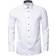 Eton Signature Twill with Paisley Detailing Shirt - White