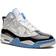 Nike Air Jordan Dub Zero Shoes - White/Black/Blue/Light Grey