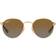 Ray-Ban Round Kids Sonnenbrillen Gold Fassung Braun