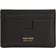 Tom Ford Logo leather holder - black One