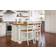 Homestyles Monarch Kitchen Island Dining Set 63.5x121.9cm