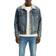 Levi's Men's Regular Fit Sherpa Denim Trucker Jacket - Mustard Blue