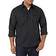 Wrangler Men's Sport Western Basic Two Pocket Long Sleeve Snap Shirt - Black