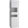 Furniture To Go Lyon Tall Narrow Display Glass Cabinet