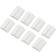 TRU Components Supporto per cavi autoadesivo 1571994 Intervallo Ø fascio 2.50 fino a 3.50 mm Bianco 8 pz