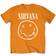 Nirvana White Smiley T Shirt