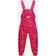 Regatta Childrens/Kids Muddy Puddle Peppa Pig Floral Dungarees Pink/Vibrant/Pink Fusion