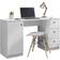 Madesa Modern Skrivebord 45.7x134.6cm