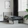 vidaXL Frame with headboard and footboard Sengeramme 90x200cm
