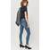 Saint Tropez Skinny-Fit High Waist Jeans - Classic Blue Wash
