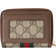 Gucci Ophidia GG-Supreme Zip Around Wallet - Beige/Ebony