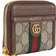 Gucci Ophidia GG-Supreme Zip Around Wallet - Beige/Ebony